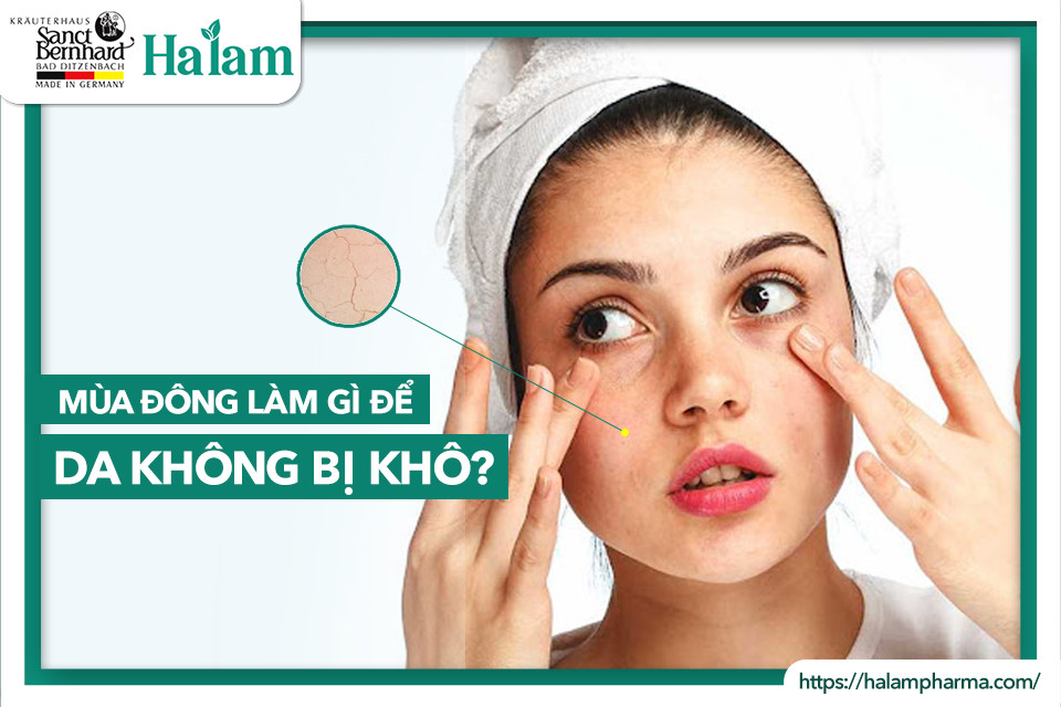 Mùa đông làm gì để da không bị khô?