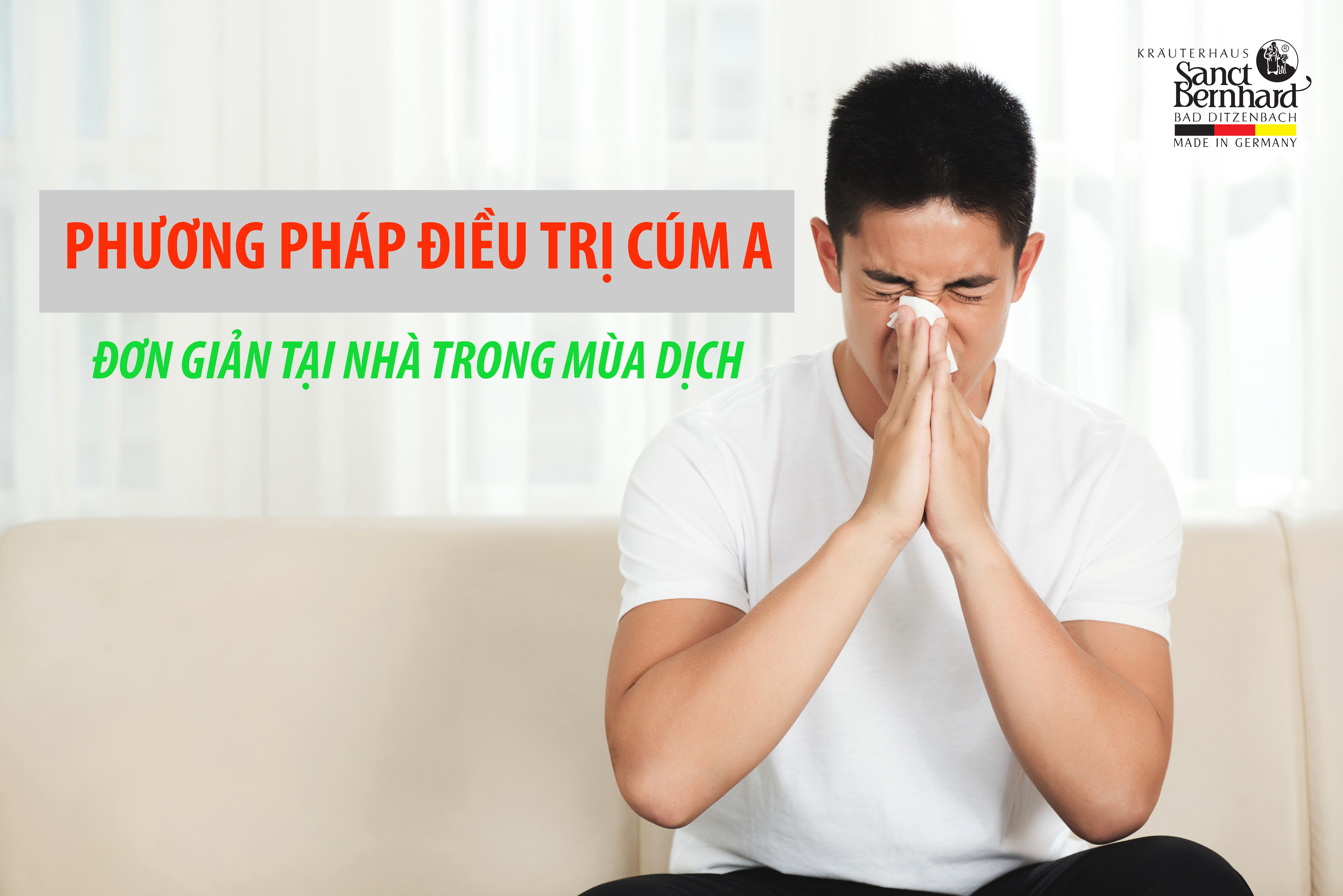 PHƯƠNG PHÁP ĐIỀU TRỊ CÚM A ĐƠN GIẢN TẠI NHÀ TRONG MÙA DỊCH