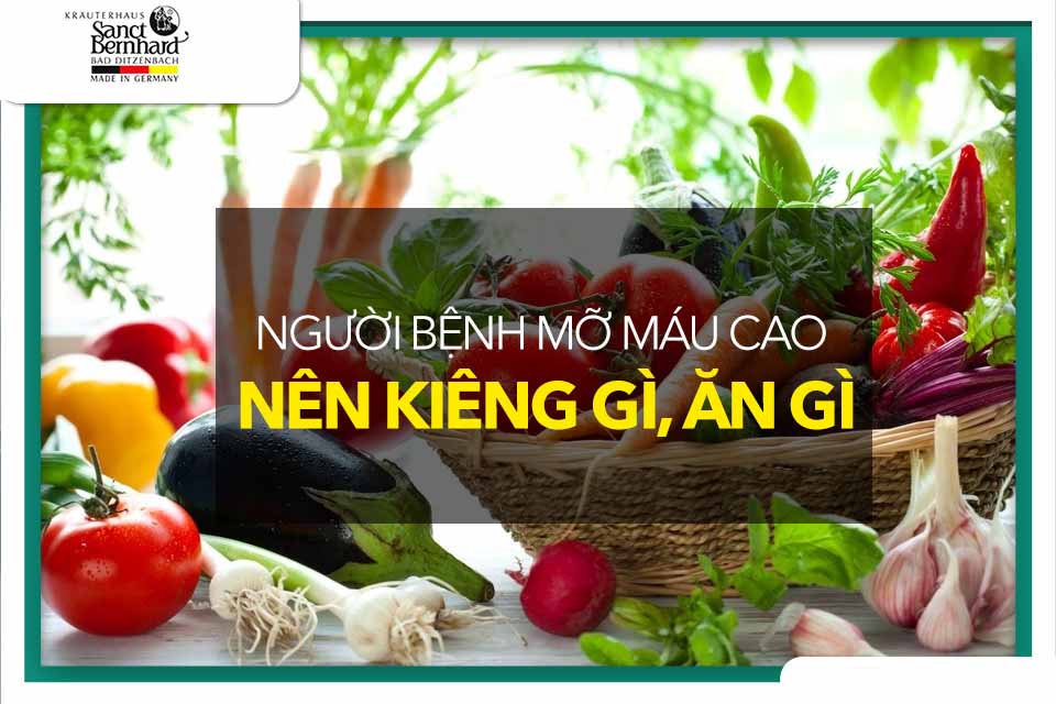 NGƯỜI BỆNH MỠ MÁU CAO NÊN KIÊNG GÌ, ĂN GÌ?