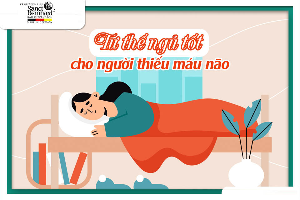 TƯ THẾ NGỦ TỐT CHO NGƯỜI THIẾU MÁU NÃO